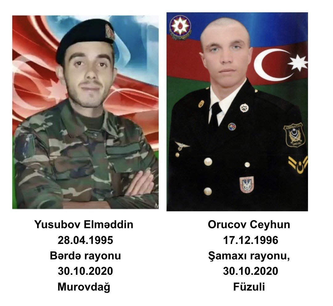 Altı il öncə bu gün – 30 oktyabrda şəhid olmuş qəhrəmanlarımız – Fotolar - foto 1