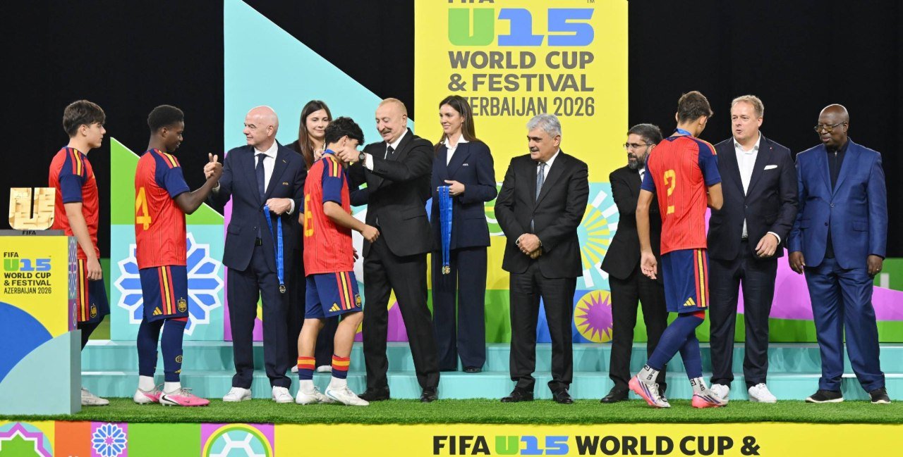 Prezidentin izlədiyi U-15 dünya çempionatının finalından yadda qalanlar – Videoçarx