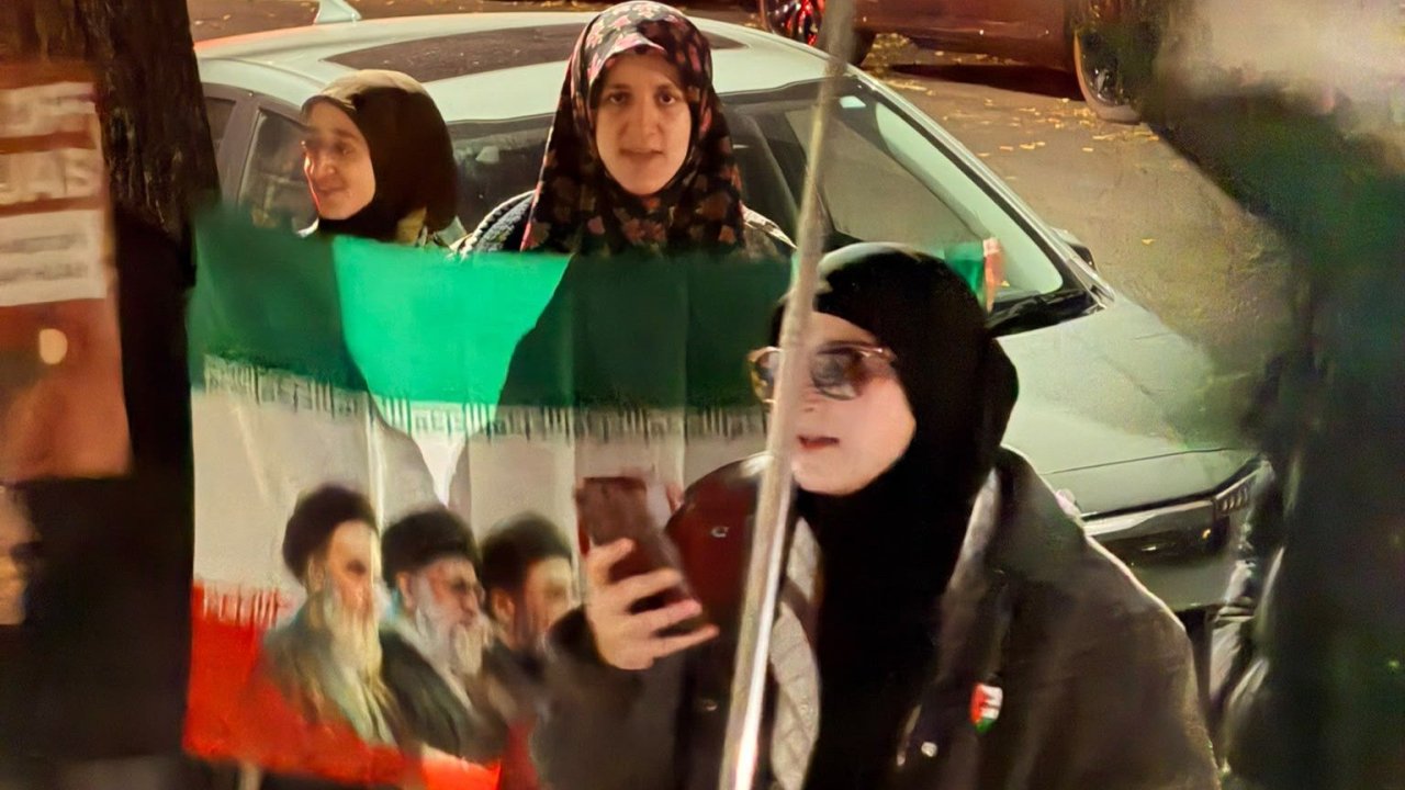 Azərbaycanın Londondakı səfirliyinin qarşısında təxribat - Video