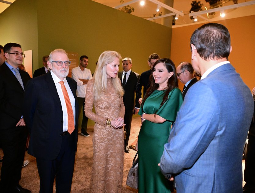 Leyla Əliyeva və Alyona Əliyeva açılış mərasimində - Foto - foto 6