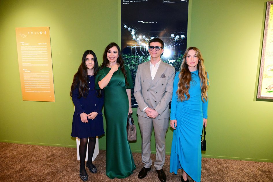 Leyla Əliyeva və Alyona Əliyeva açılış mərasimində - Foto - foto 5