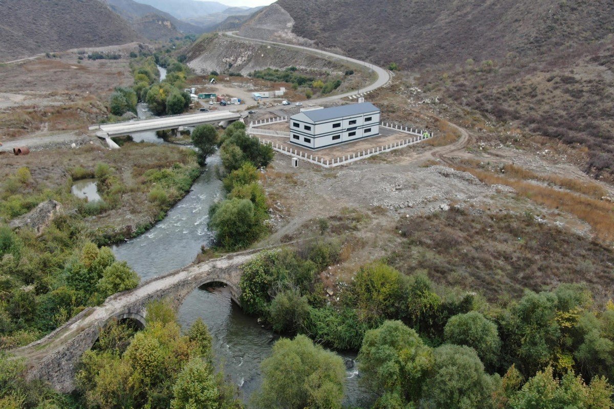 Qubadlıda ilk su elektrik stansiyası tikilir – FOTO/VİDEO