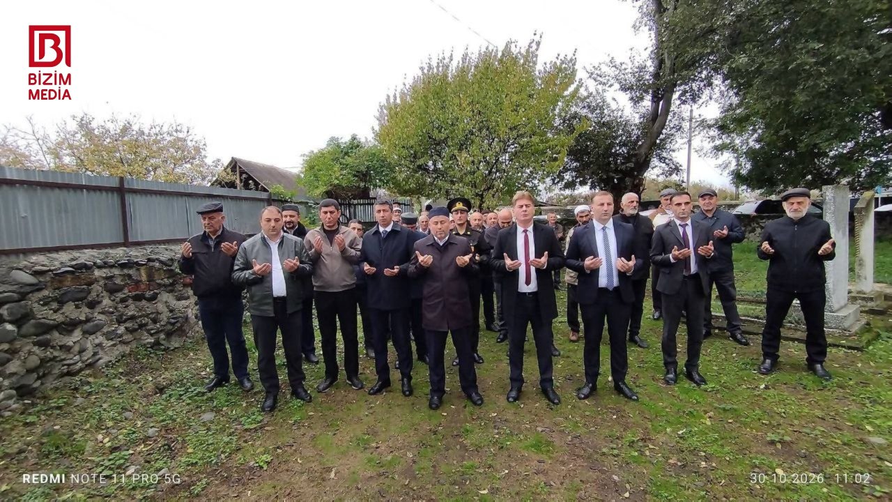 Vətən müharibəsi şəhidi Abakar Hacıyevin anım mərasimi keçirildi – FOTO/VİDEO - foto 4