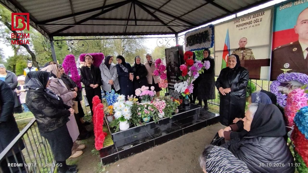 Vətən müharibəsi şəhidi Abakar Hacıyevin anım mərasimi keçirildi – FOTO/VİDEO Vətən müharibəsi şəhidi Abakar Hacıyevin anım mərasimi keçirildi – FOTO/VİDEO