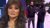 Nazpəri Dostəliyeva illərlə küsülü qaldığı İlhamə Quliyevanın MƏZARI BAŞINDA - VİDEO