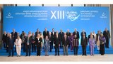 İlham Əliyev XIII Qlobal Bakı Forumunun AÇILIŞ MƏRASİMİNDƏ - FOTO