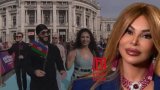Avroviziya təmsilçimiz firuzəyi xalıda addımladı, Aygün Kazımovanın mahnısı SƏSLƏNDİ - VİDEO