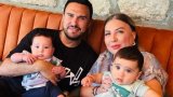 Nadir Qafarzadə xanımı və nəvələri ilə - FOTO
