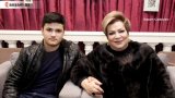 Afaq Bəşirqızı nəvəsini hərbi xidmətə yola saldı &ndash; FOTO