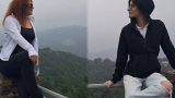 Vəfa Zeynalova qızı ilə istirahətdə - FOTO