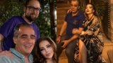 Rəşidə Behbudova həyat yoldaşı və oğlu ilə -Fotolar