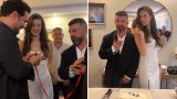Nişan üzüklərini Çağatay taxdı &ndash; FOTO