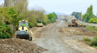 Suqovuşan və Talışa gedən yollar abadlaşır – FOTO