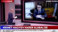 Hikmət Hacıyev Türkiyənin Haber Qlobal kanalına müsahibə verib