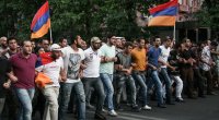 Ermənistanda etiraz aksiyasının fəalları saxlanılıb