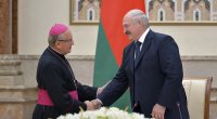 Lukaşenko Roma Papasına zarafat etdi