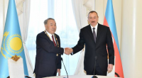 Nazarbayev Azərbaycan Prezidentini təbrik etdi