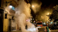 Barselonada etirazlar: 7 nəfər saxlanıldı