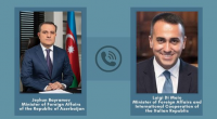Ceyhun Bayramov italiyalı həmkarı ilə danışıqlar apardı