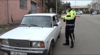 Yol polisi qərb rayonlarında reyd keçirdi - AZƏRBAYCANDA - FOTOLAR