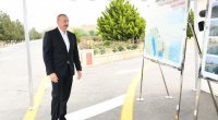 Prezident avtomobil yolunun açılışında - FOTO - YENİLƏNDİ