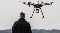 Pilotsuz dron taksinin ilk sınağı keçirilib - VİDEO