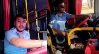 Avtobus sürərkən özünü və sərnişinləri çəkib “TikTok”a yüklədi - Sürücüdən təhlükəli hərəkət - VİDEO