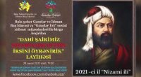 Nizami ili ilə bağlı yeni LAYİHƏ - VİDEO