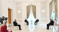 Prezident Türkiyənin Təhsil nazirini qəbul etdi - FOTO