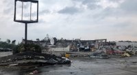 ABŞ-da qasırğa: binalar dağıldı, insanlar xəsarət aldı - VİDEO