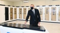 İlham Əliyev “Suraxanı” yarımstansiyasının açılışında – FOTO