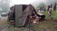 Ermənistanda rus hərbçilər qəzaya düşdü: Ölən və yaralılar var