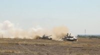 Ordumuzun tank və mexanikləşdirilmiş birləşmələri aktiv məşğələlərə başladı - VİDEO 