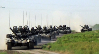 Azərbaycan Ordusunun tankları döyüş hazırlığında - VİDEO