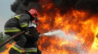 Goranboyda 20 ton pambıq yüklü maşın yandı - TƏFƏRRÜATLAR 