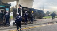 Bakıda yük avtomobili sərnişin avtobusuna çırpıldı: 5 ölü, 21 yaralı var - FOTO 