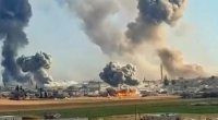 İsrail İranın Suriyadakı bazasını bombaladı