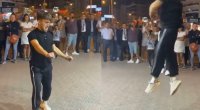 Azərbaycanlı gənc İstanbuldakı küçə rəqsi ilə HEYRAN ETDİ - VİDEO 