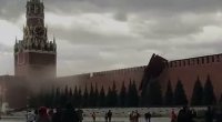 Kreml divarının bir hissəsi uçdu - ANBAAN VİDEO 