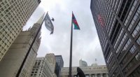 Çikaqoda Azərbaycan bayrağı qaldırıldı