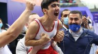 Azərbaycan idmançısı qızıl medal qazandı - VİDEO