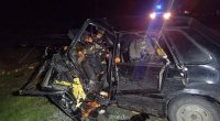 Bərdədə 3 avtomobil toqquşdu: Ölü və yaralılar var - FOTO