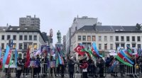 Brüsseldə Azərbaycana dəstək aksiyası keçirildi