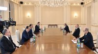 Prezident İlham Əliyev türkiyəli naziri qəbul etdi