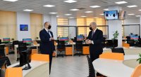 Prezident AZƏRTAC-ın yeni binası ilə tanış oldu - YENİLƏNİB/FOTO