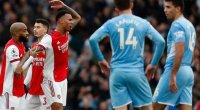 “Mançester Siti” azlıqda qalan “Arsenal”a son anda qalib gəldi