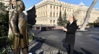 İlham Əliyev Hacı Zeynalabdin Tağıyevin abidəsinin açılışında iştirak etdi - FOTO+VİDEO/YENİLƏNİB