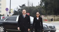 Prezidentlə xanımı Şəhidlər xiyabanını ziyarət etdi - FOTO-VİDEO/YENİLƏNİB