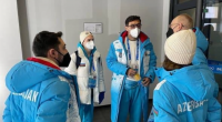 Azərbaycanlı nazir Pekində olimpiyaçılarla görüşdü - FOTO