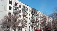 Xarkov vilayətinin bu şəhərinə raket düşdü - Bir uşaq öldü, 15 nəfər təxliyə edildi